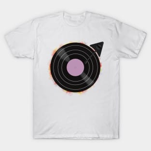 Vinyl record - purple T-Shirt